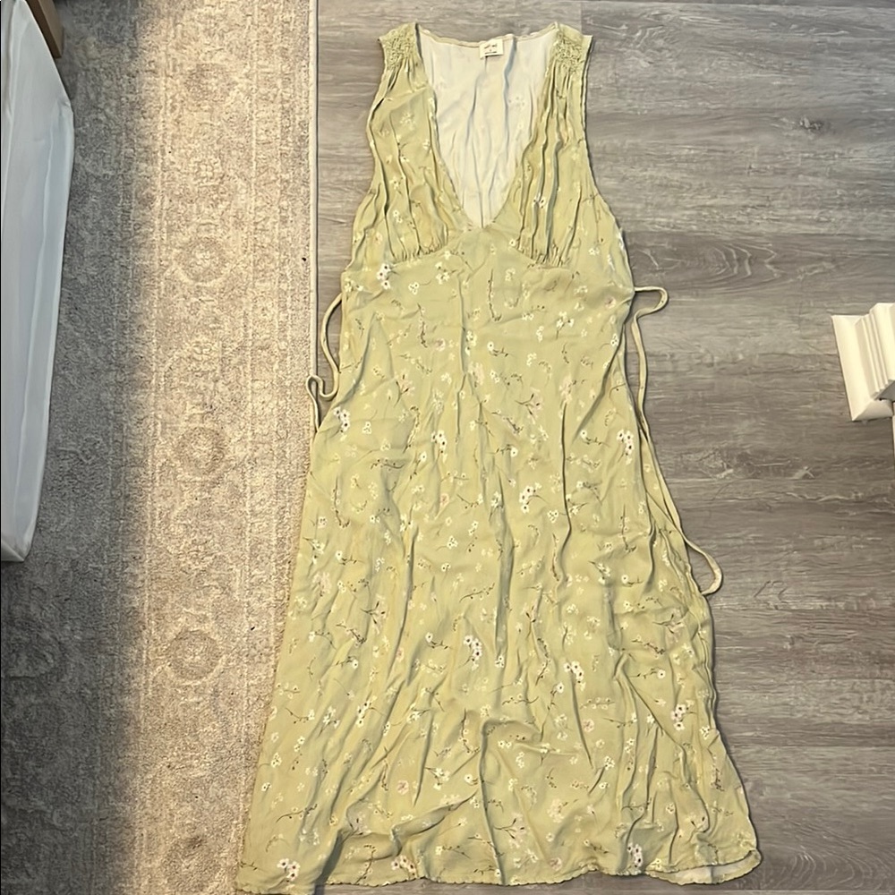 Aritzia Plunge Neck Sundress